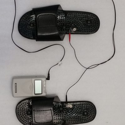MH6000 combo TENS + EMS machine with TENS sandals deal