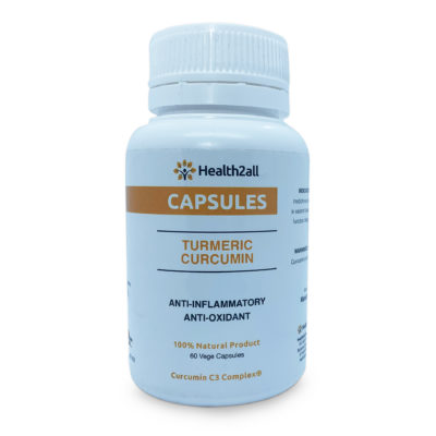 1 x TURMERIC CURCUMIN CAPSULES (CAPSULES 2GO)