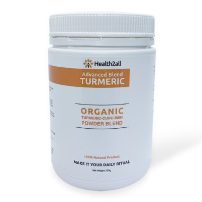 1 x Advanced Blend Tumeric – 330G ORGANIC Powder blend (Tumeric 4You)